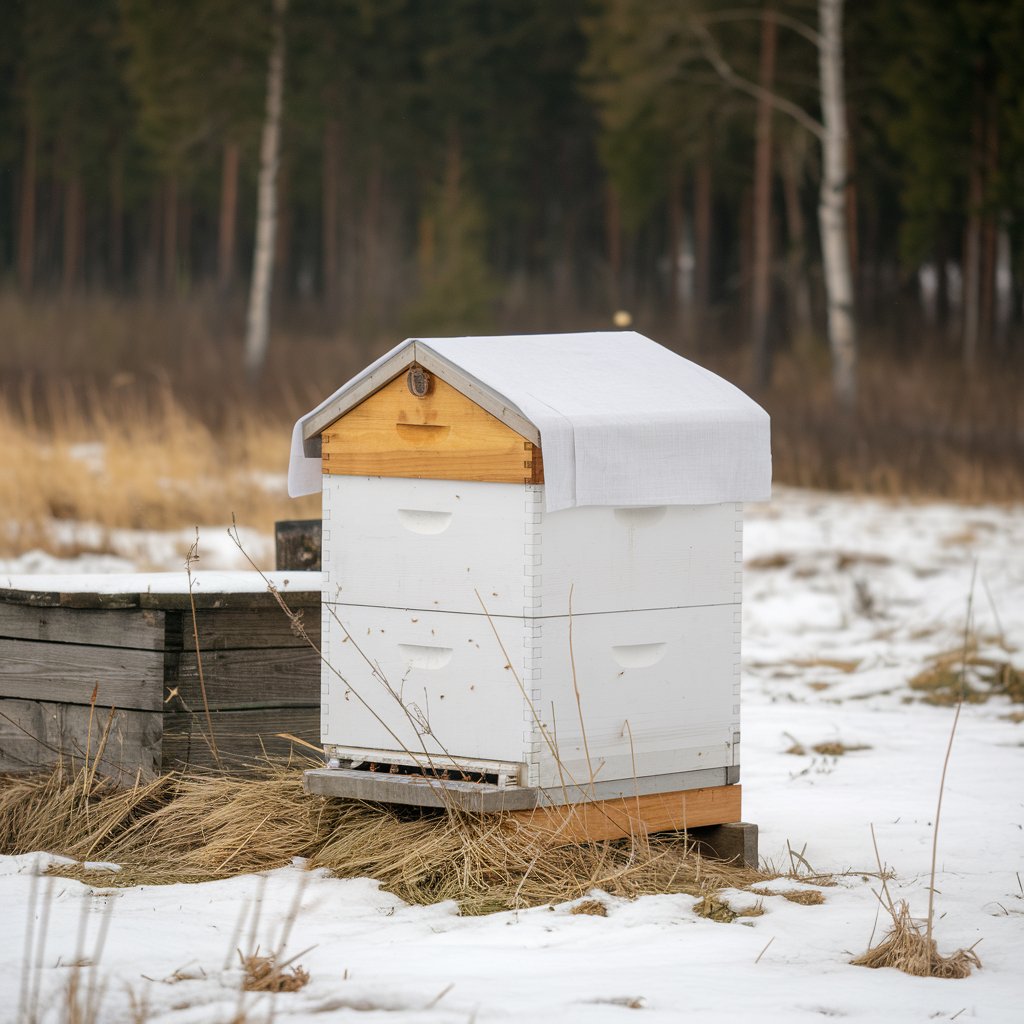 winter bee hive wraps