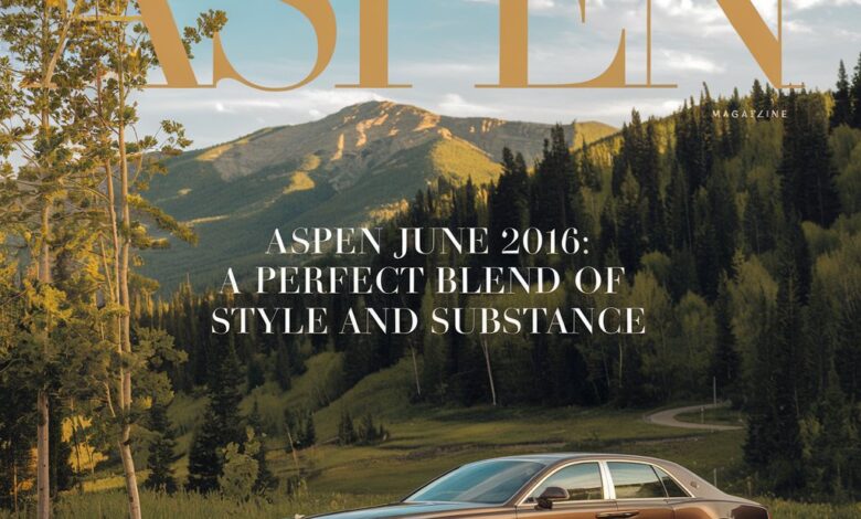 Modern Luxury Magazine Aspen June 2016