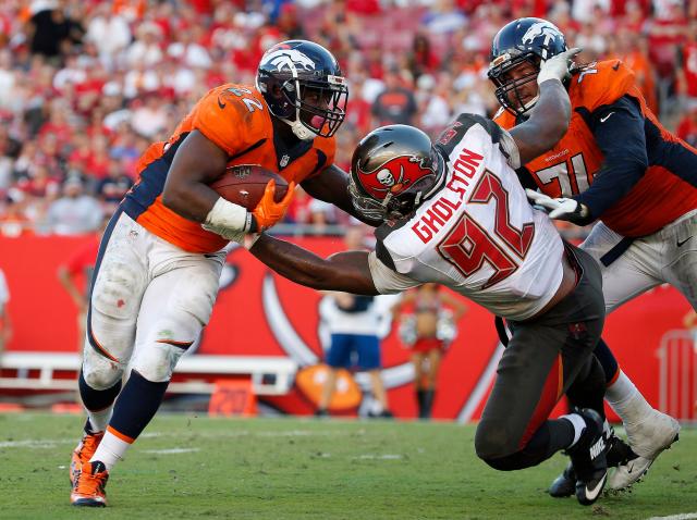 Denver Broncos vs Tampa Bay Buccaneers Match Player Stats