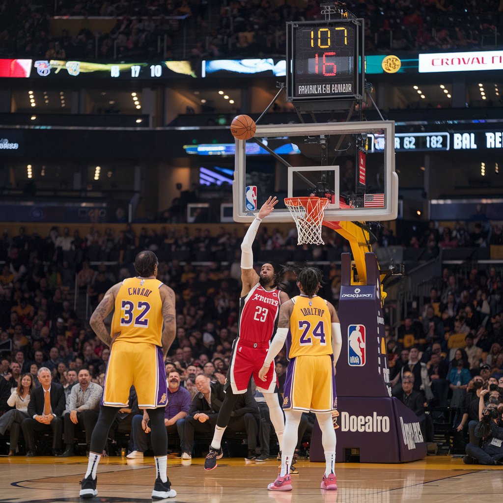 Houston Rockets vs Lakers Match Player Stats