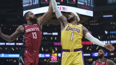 Houston Rockets vs Lakers Match Player Stats