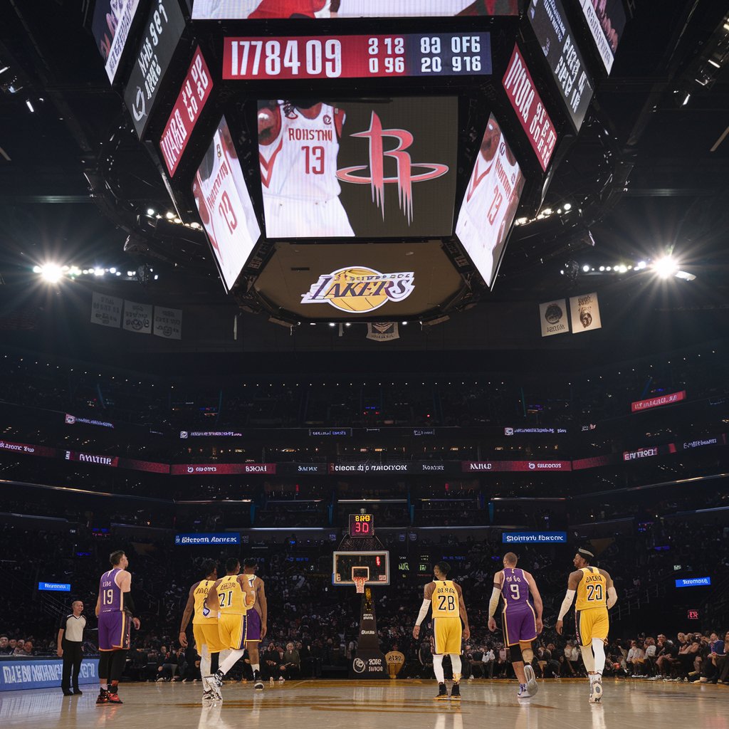 Houston Rockets vs Lakers Match Player Stats